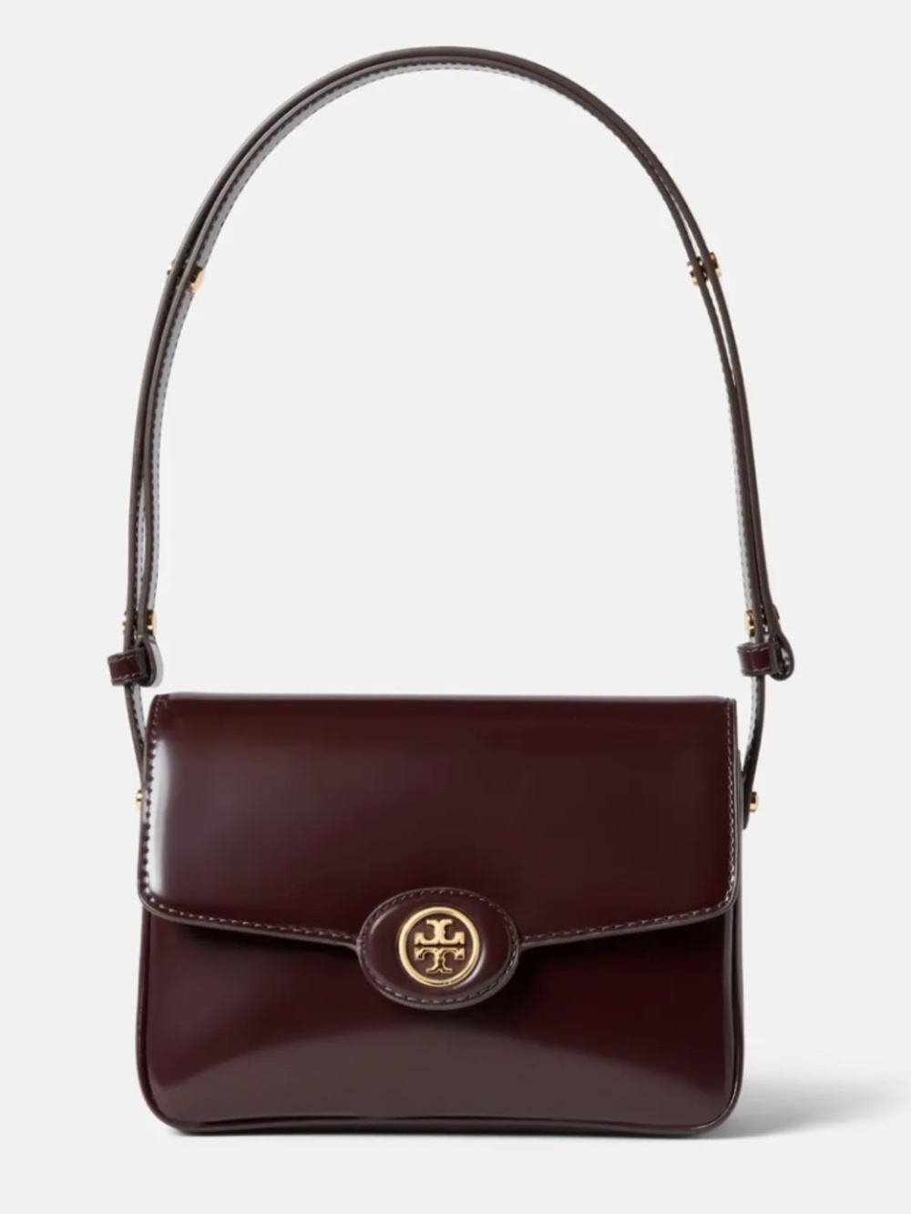 Tory Burch Robinson Spazzolato Convertible Shoulder Bag